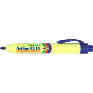 Artline Clix 73 Retractable Permanent Marker Blue