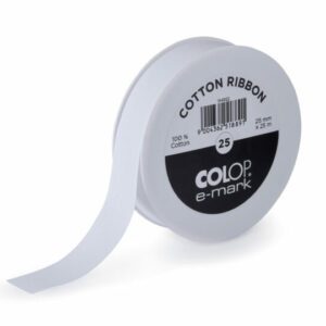 Colop E-Mark Ribbon 25mmX25mm White