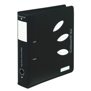 Colourhide 6609002J Zipper Lever Arch File A4 70mm Black