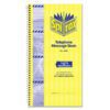 Spirax 558 Telephone Message Book Side Open 279x144mm