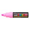 Uni Posca Poster Marker Chisel Shaped 8.0mm PC-8K Pink