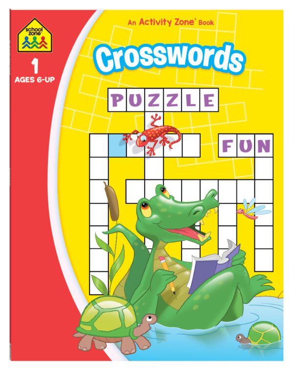 School Zone Get Ready Crosswords Age 4-6