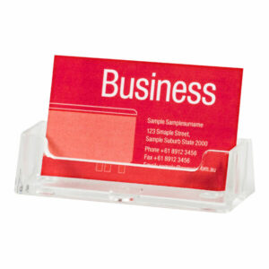 Esselte Business Card Holder Landscape Single