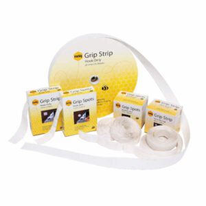 Marbig Grip Spots - Hook and Loop : 22mm x 1.8m
