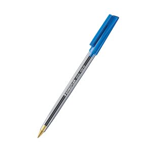 Staedtler Stick Ballpoint Pens Medium Blue Pk/10