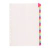 Marbig A4 31-Tab Fluoro Dividers