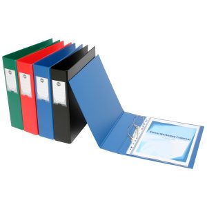 Marbig Enviro Wide Capacity Deluxe Binder A4 2D Ring 38mm Blue