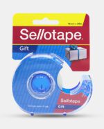 Sellotape Gift Tape With Dispenser 18mm x 25m Pack 8