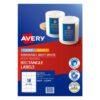 Avery 18UP Inkjet Laser Removable Labels White 10 Sheets Avery 18UP Inkjet Laser Removable Labels White 10 Sheets