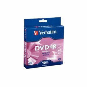 Verbatim 95032 DVD+R 4.7GB SPINDLE 10 PK 16X