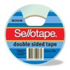 Sellotape Double Sided Tape Roll 12mm x 33m