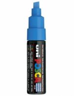 Uni Posca Poster Marker Chisel Shaped 8.0mm PC-8K Light Blue