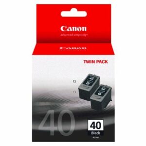 Canon PG-40 Black Ink Twin Pack