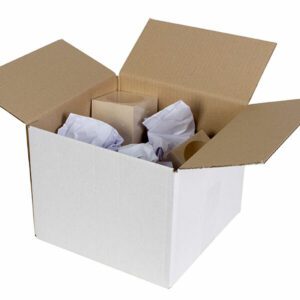 Cumberland Shipping Box White 510 X 335 X 330mm PK25
