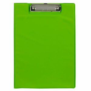 Marbig Clipfolder A4 PE Lime Box 6