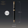 Parker Sonnet Ballpoint Pen Black Lacquer With Gold Trim Parker Sonnet Ballpoint Pen Black Lacquer With Gold Trim