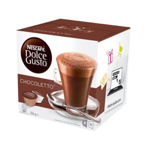 Nescafe Dolce Gusto Chocoletto Hot Chocolate Pods 8 Pack