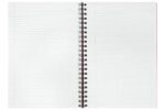 NoteBook A4 Spiral Hard Cover 200 page assorted Spirax 512 - pack 4
