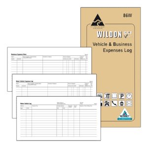 Wildon Vehicle & Business Expenses Log 86W