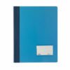 Durable Premium Flat File A4 Extra Wide Transluscent Blue