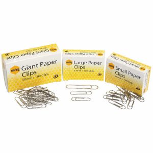 Marbig Large Paper Clips 33mm 100/P