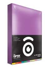 Optix Coloured Paper Juni Purple A4 160gsm 200/Pack 5 Reams