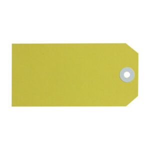 Avery Shipping Tags Yellow 120 x 60mm Size 5 Box 1000