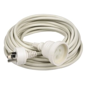 Kensington Extension Lead 240V General Duty - 5m White JI0101