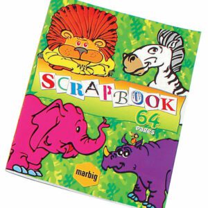 Marbig Safari Scrapbook 64PG 335 x 240mm