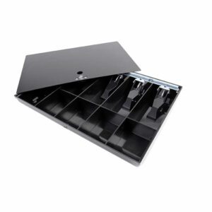 Esselte Cash Tray 10 Compatments Black