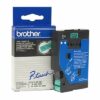 Brother Labelling Tape 12mm x 8m Black on Green TC-701