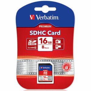 VERBATIM SDHC CARD 16GB CLASS 10