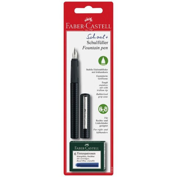 Faber-Castell School Fountain Pen Black