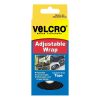 Velcro Adjustable Wrap White 19mmx3m