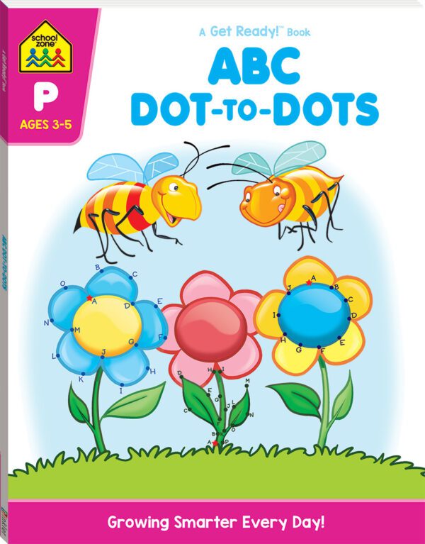 School Zone Get Ready ABC Dot To Dots Age 4-6