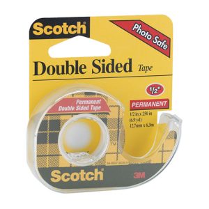 Scotch 136 Double Sided Tape & Dispr 12.7mm x 6.3m