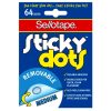 Sellotape Sticky Dots Removeable Pk/64