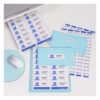 Avery 65up White Quick Peel Address Labels Pkt25 Avery 65up White Quick Peel Address Labels Pkt25