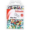 Esselte Map Pins Assorted Colours Pk/200
