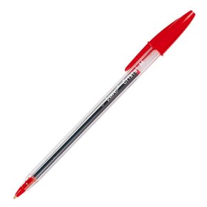 Bic Cristal Medium Pen Red Pk/12
