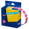 Avery Dispenser Label Pink Circle14mm 1050/Pack