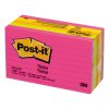 Post-it 635-5AN Assorted Neon Lined Notes 73X123 5Pads/PK