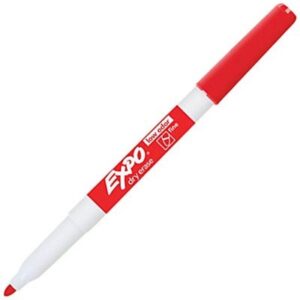 Expo Fine Whiteboard Marker Red 12 Pack