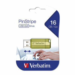 Verbatim Store'N'Go Pinstripe USB Drive 16GB Green