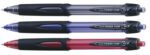 Uni Power Tank SN-227 Retractable Ballpoint Pens 0.7mm Red Pack/12
