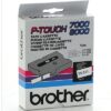 Brother Laminated Tape 12mm x 8m Black on White TX-231